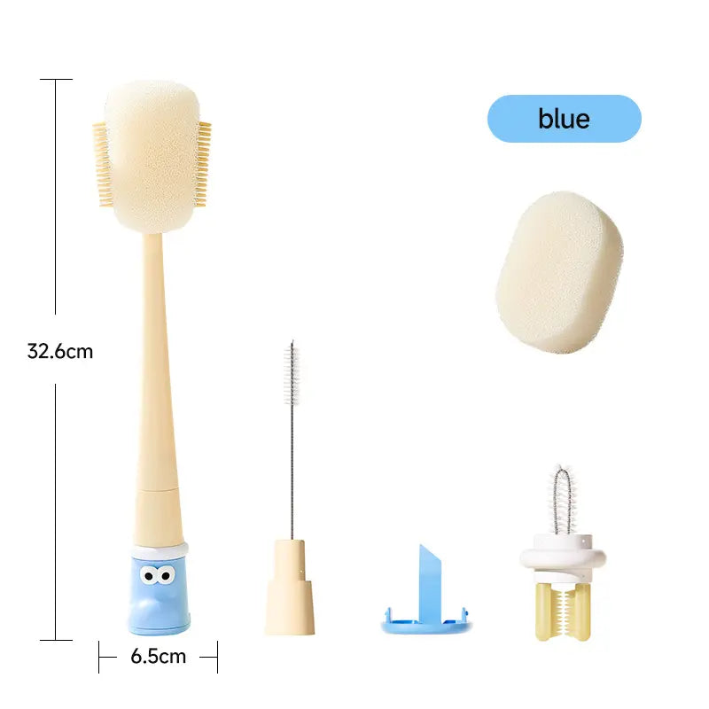 5-in-1 Bottle Cleaning Brush - Deep Clean Every Straw, Lid & Hard-To-Reach Spot