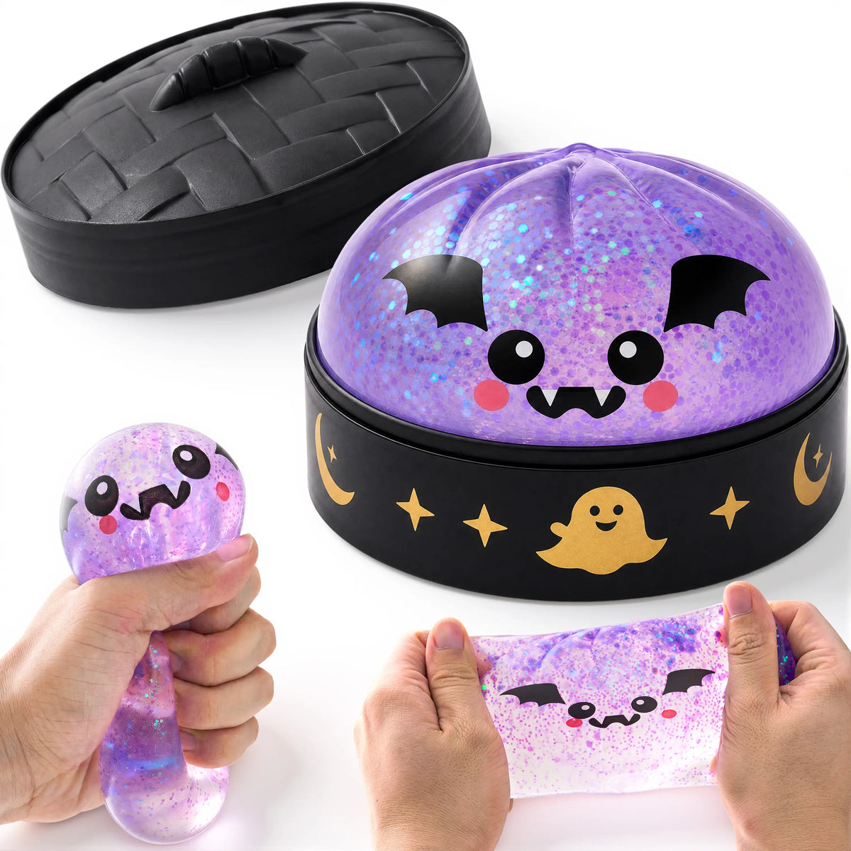 Halloween Squishy Dumpling Toy - Slow Rebound Fun For Stress Relief & Smiles