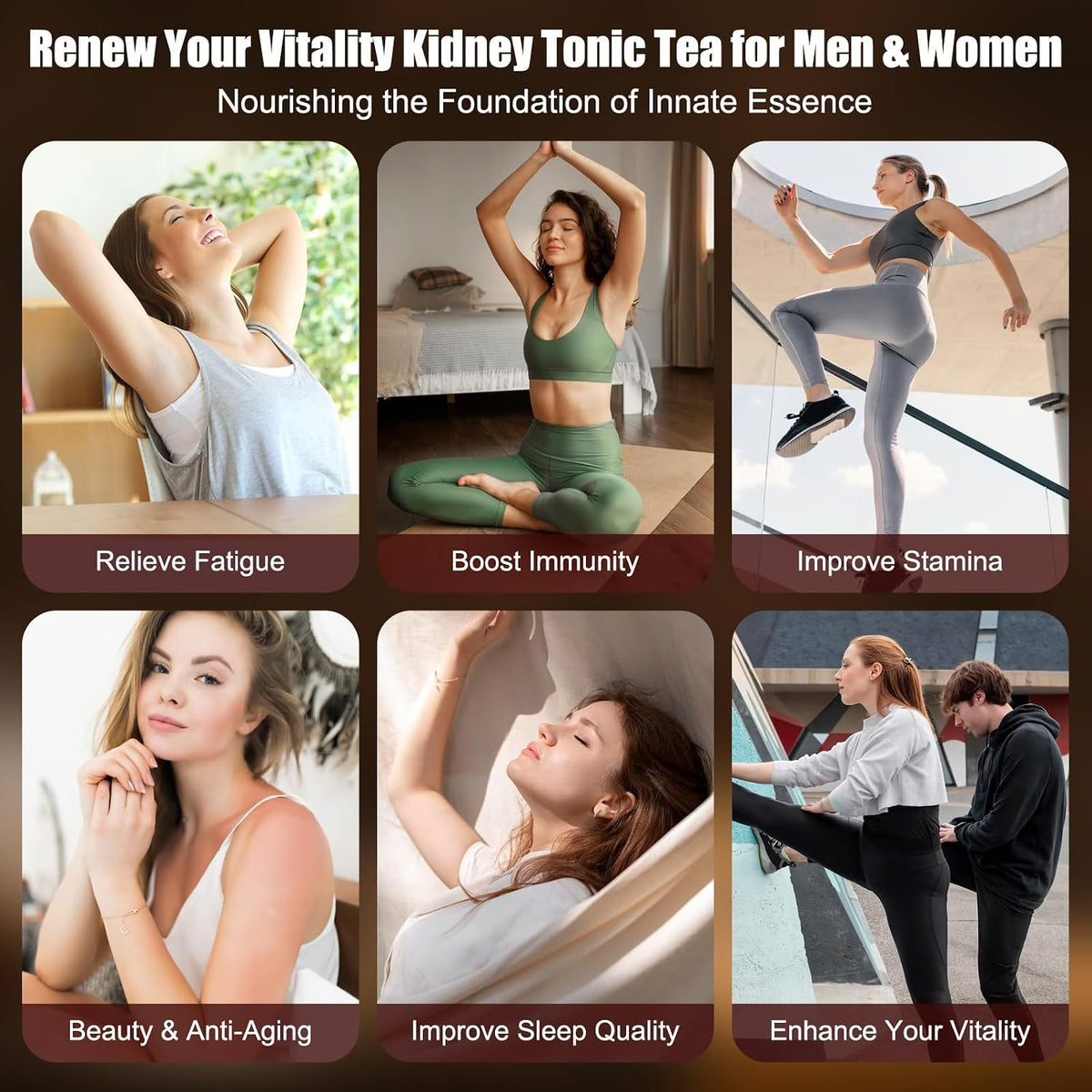 Ginseng Five Treasure Tea - Traditional Herbal Blend For Daily Wellness