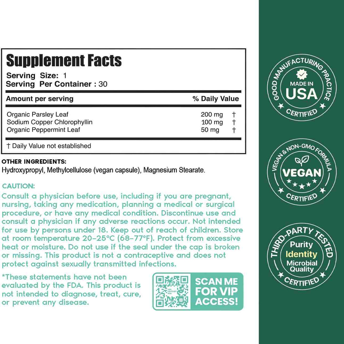 The Viral Chlorophyll Wellness Essential--Add plant-powered chlorophyll support to your daily routine for a fresher, more confident feeling every day.