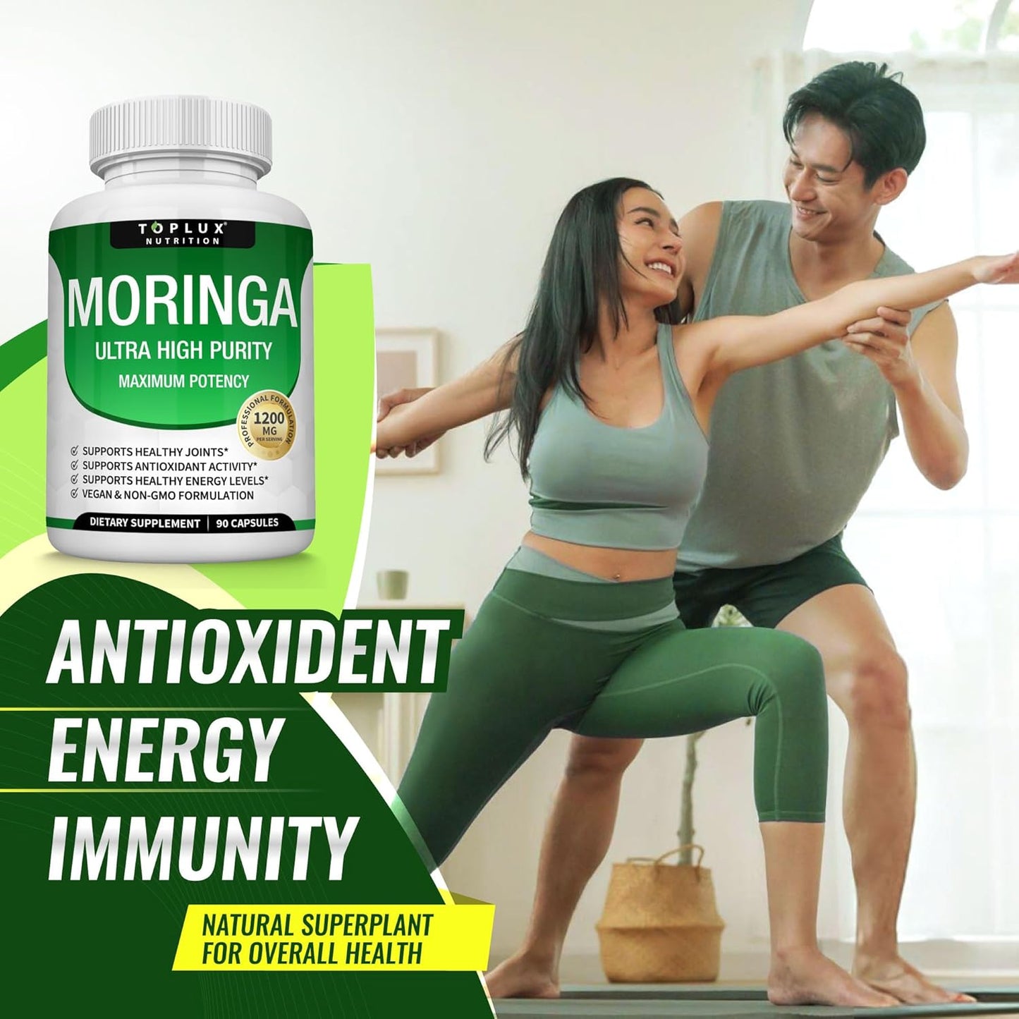IMMUNE, GUT & ENERGY SUPPORT IN ONE CAPSULE