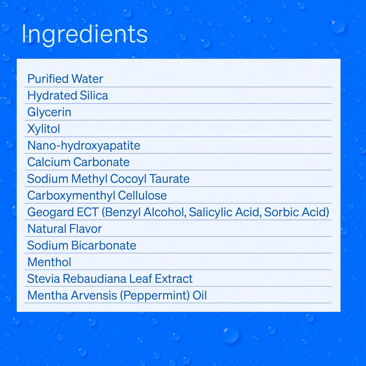 Nano-Hydroxyapatite Toothpaste – 10% nHA Formula For Everyday Enamel Care