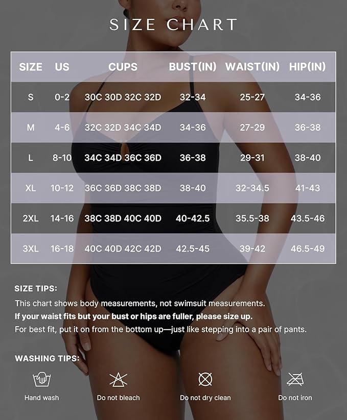 Instant Tummy-Control Shaping One-Piece Swimsuit