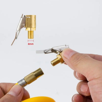 Locking Air Chuck Adapter - Hands-Free Tire Inflation Made Faster