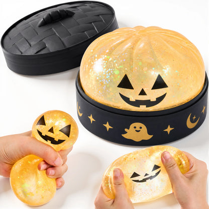 Halloween Squishy Dumpling Toy - Slow Rebound Fun For Stress Relief & Smiles