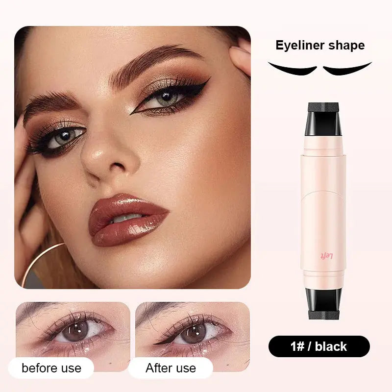 Rotating Eyeliner Stamp Pen - Instant Wing Stamp For Easy Cat Eyes
