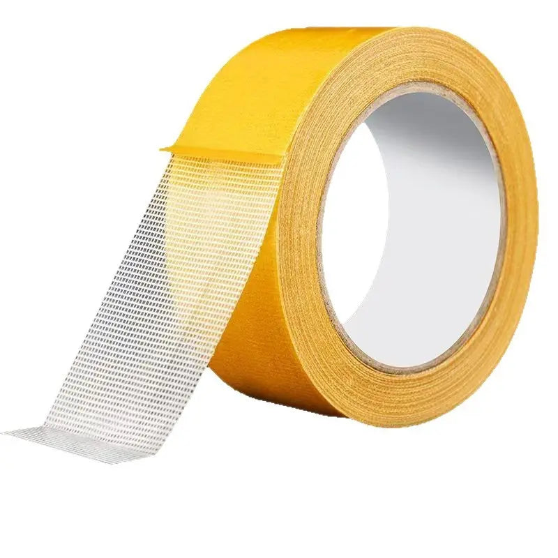 Heavy-Duty Double-Sided Tape - Fiberglass Reinforced Grip For Fast Home Fixes