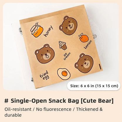 Paper Sandwich Bags - Greaseproof Design For Cleaner Food Packing