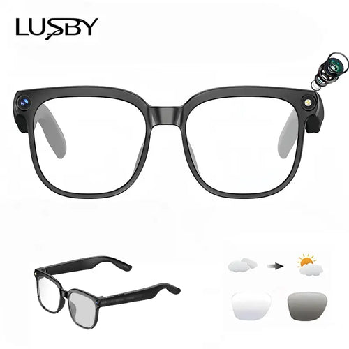Smart Camera Glasses - Hands-Free POV Recording & AI Translation For Everyday Adventures