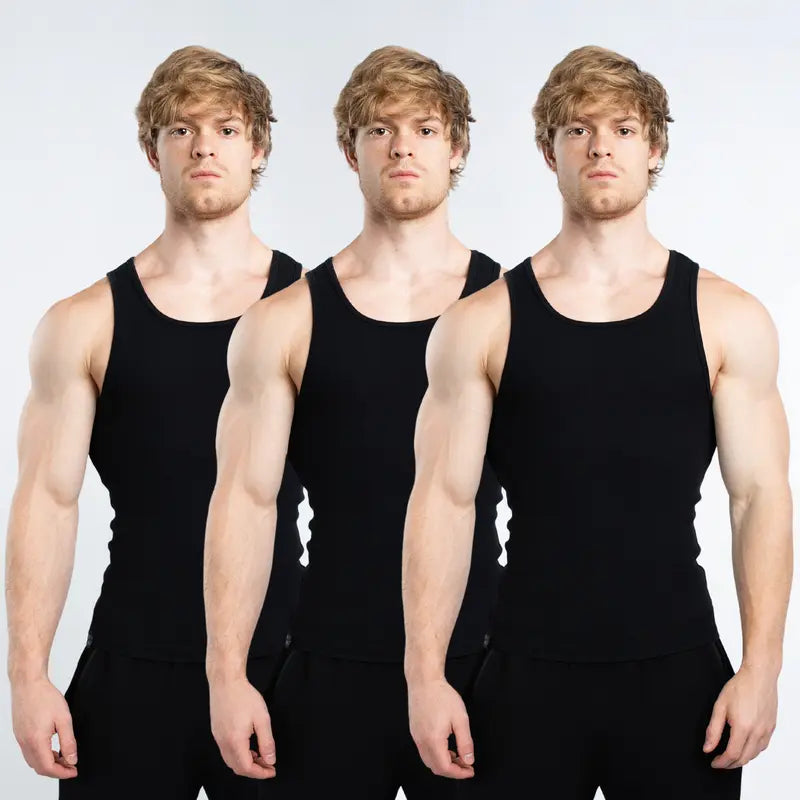 Men’s Fitted Tank Top - 350 GSM Fabric For A Stronger, Sculpted Fit