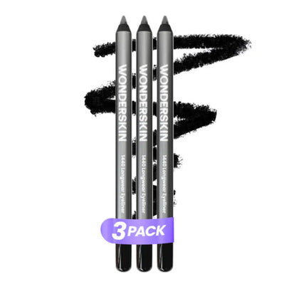 3-Piece Longwear Eyeliner Set - 24HR Waterproof Color That Stays Put