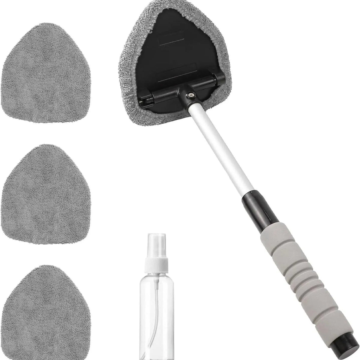 Windshield Cleaning Tool - Extendable Reach for Clearer Glass