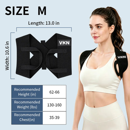 Posture Support Straps - Elastic Shoulder Support For Better Everyday Posture