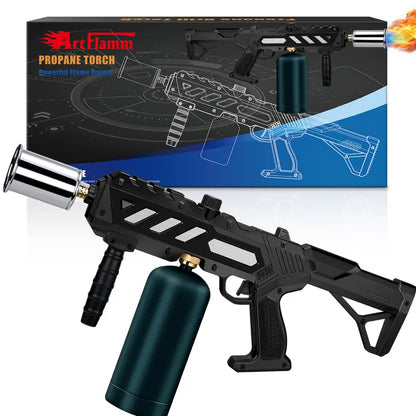🔥 Power Flame Torch（Not included gas tank) - Fast Fire Starting For BBQ & Outdoor Adventures