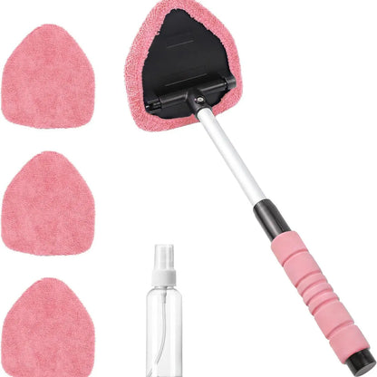 Windshield Cleaning Tool - Extendable Reach for Clearer Glass