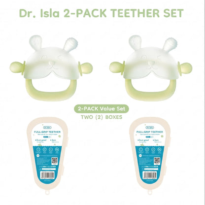 The Teether That Stays On Baby's Hand--A Wearable Silicone Teething Mitten That Soothes Sore Gums While Helping Babies Learn To Grip & Explore