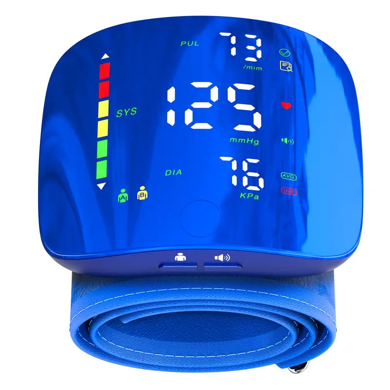 Digital Wrist Blood Pressure Monitor - One-Touch Monitoring For Easy At-Home Checks