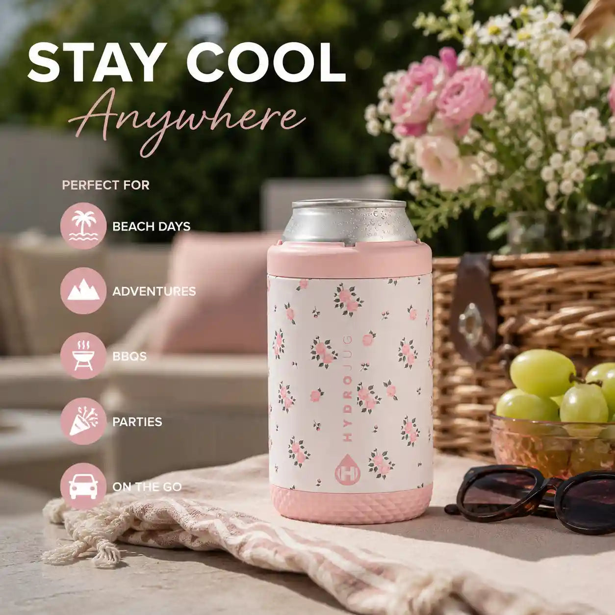 Can Cooler Tumbler – 2-in-1 Retainer System For Ice-Cold Versatility