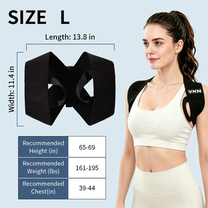 Posture Support Straps - Elastic Shoulder Support For Better Everyday Posture