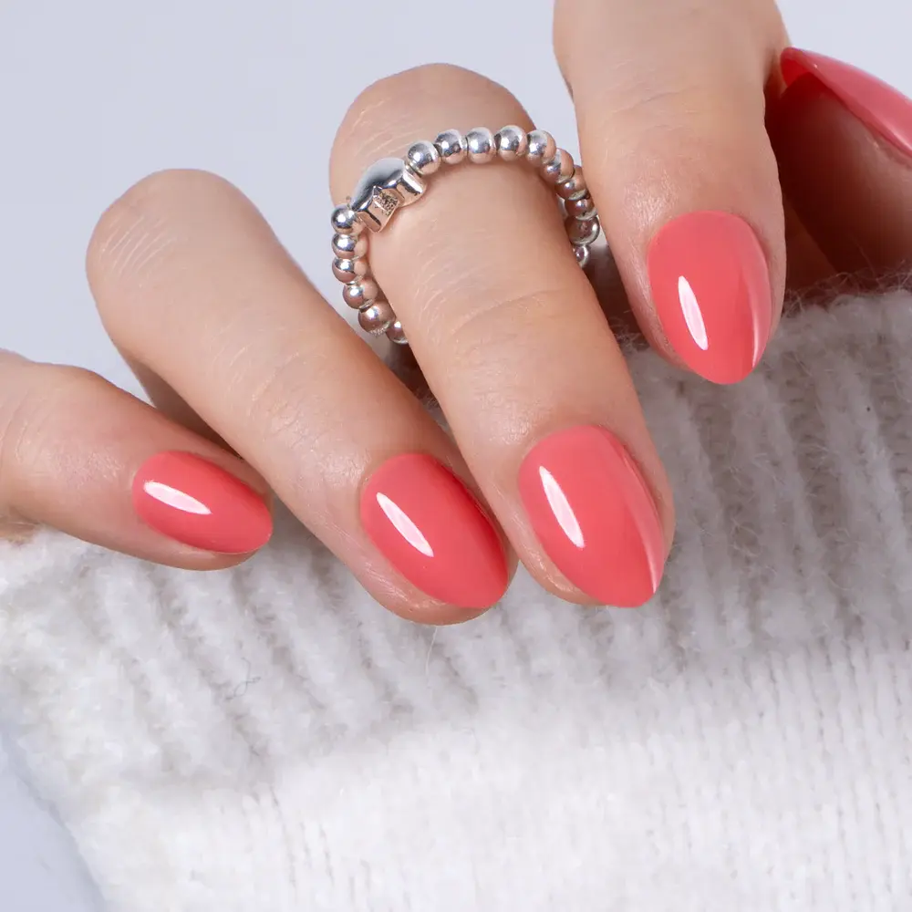 Press-On Nails - Glossy Natural Finish For Salon-Looking Nails in Minutes