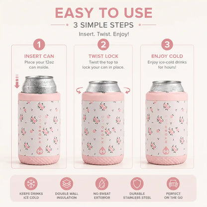 Can Cooler Tumbler – 2-in-1 Retainer System For Ice-Cold Versatility