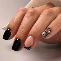 Dark Leopard Print