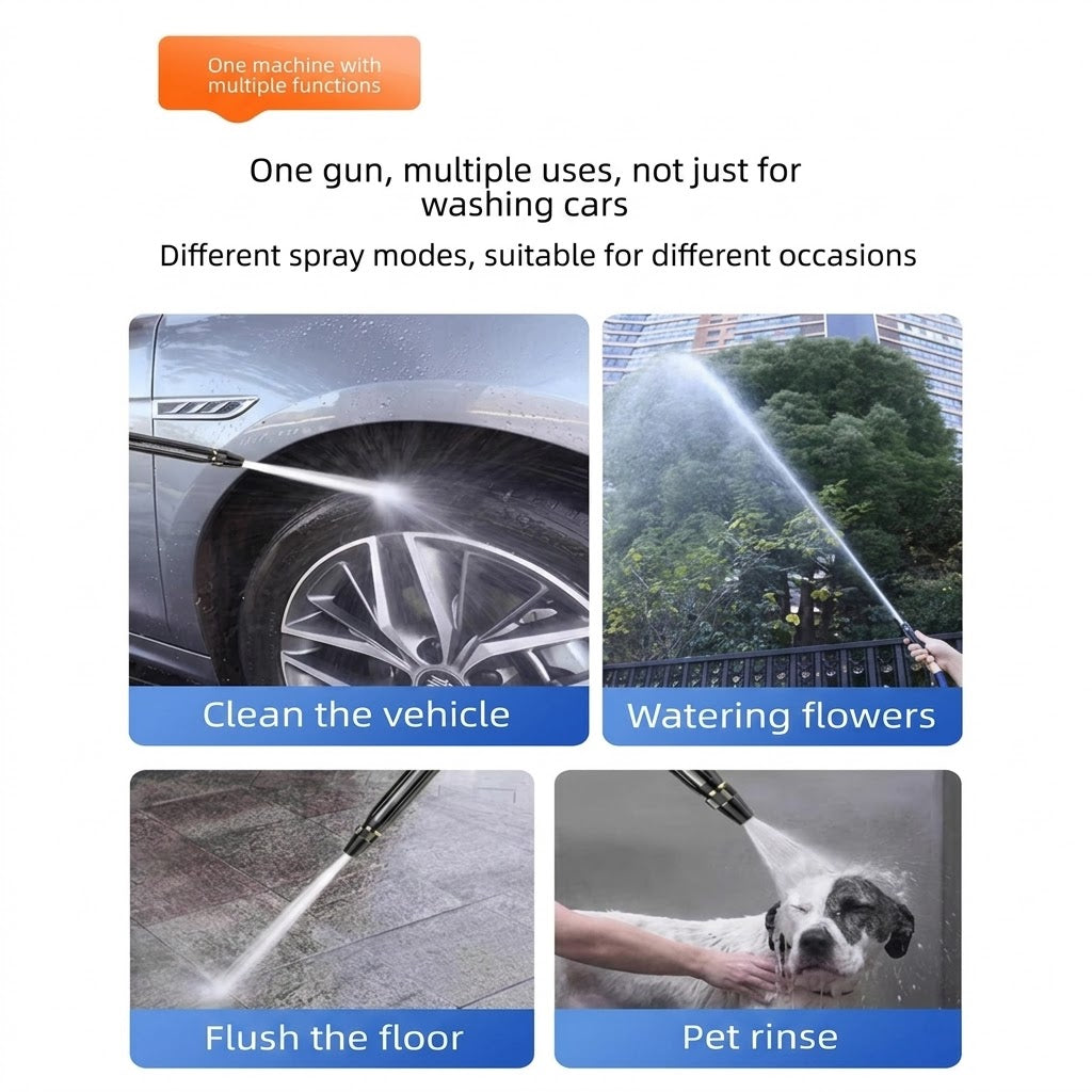Turn Your Garden Hose Into A High-Pressure Power Washer!