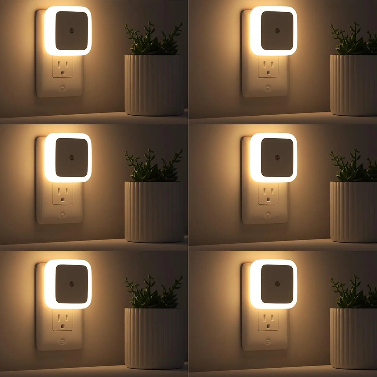 LED Night Light - Dusk-to-Dawn Sensor For Effortless Nighttime Lighting