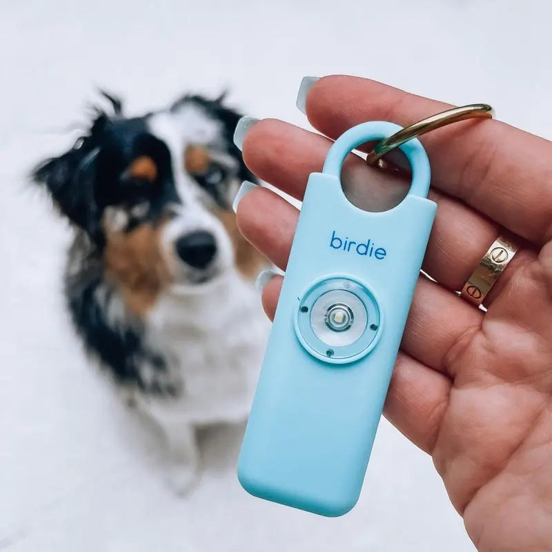 130dB Siren & Strobe Light Personal Safety Keychain — Instant Peace of Mind Anywhere
