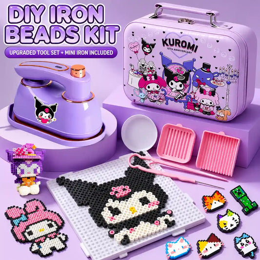 Fuse Beads Craft Kit – All-In-One Ironing Setup For Screen-Free Creative Fun