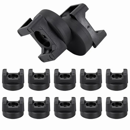 Magnetic Cable Tie Mounts - 22LB Strong Magnetic Hold For Clean Cable Organization