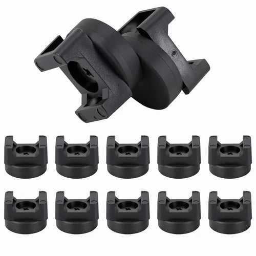 Magnetic Cable Tie Mounts - 22LB Strong Magnetic Hold For Clean Cable Organization