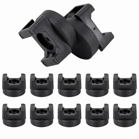 Magnetic Cable Tie Mounts - 22LB Strong Magnetic Hold For Clean Cable Organization