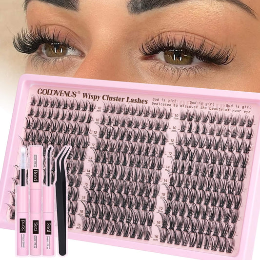 DIY Wispy Cluster Lashes Extension Kit