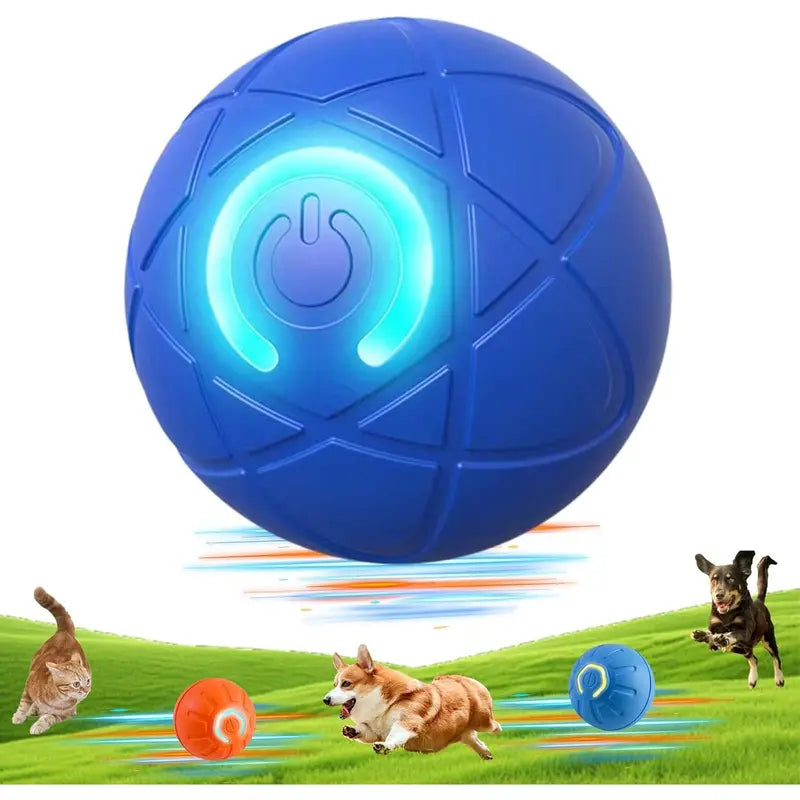 Interactive Dog Ball - Automatic Motion For More Playtime
