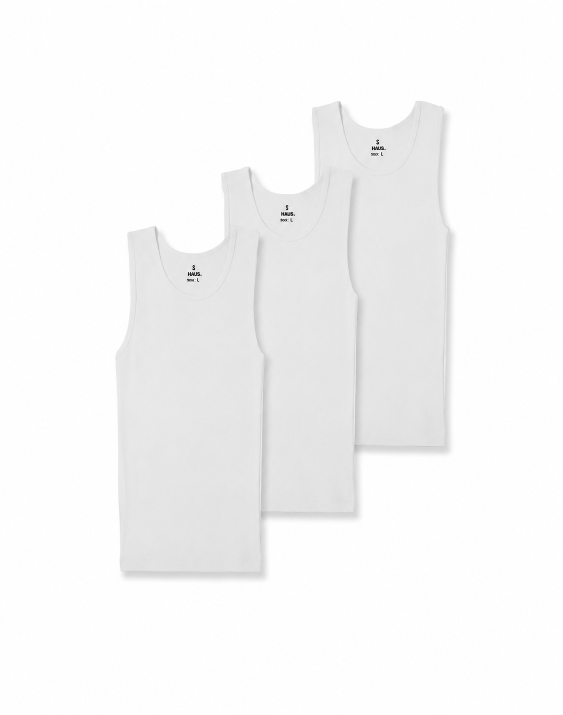 Premium Ultra-Soft Cotton Fitted Tank Top – Sculpt Your Ultimate Athletic Silhouette | 3 Pack