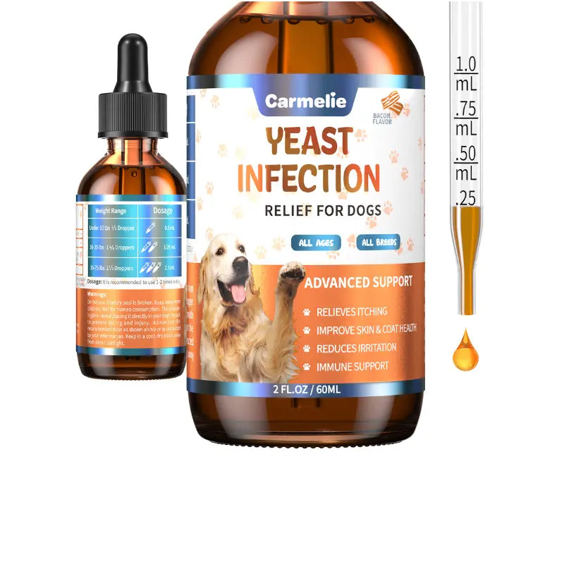 Dog Ear & Skin Support Drops - Natural Daily Formula For Itch & Comfort Care
