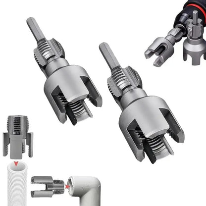 PVC Pipe Threading Tool - Drill-Powered Internal & External Threads For Faster Repairs