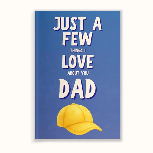 Full-Color Father's Day Gift Book: 20 Fill-in-the-Blank Love Journals for Dad
