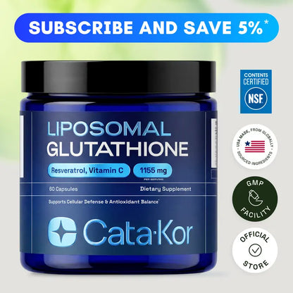 Liposomal Glutathione - 1155mg Advanced Absorption Formula For Antioxidant & Beauty Support