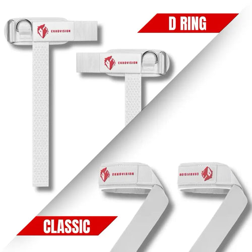 Lifting Straps - Cuffed D-Ring Grip Support For Stronger Heavy Lifts