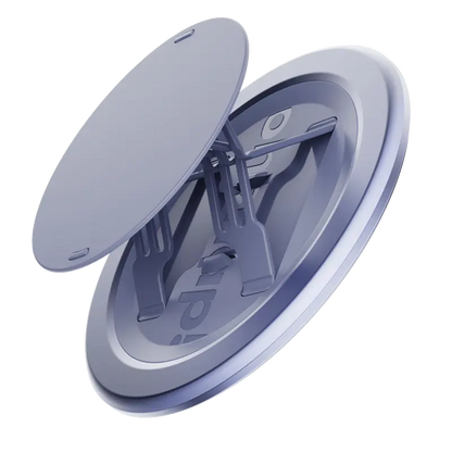 Magnetic Phone Grip - 360° Rotating Stand For Hands-Free Use