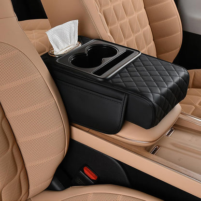 Ergonomic Car Armrest Cushion – Ultimate Comfort & Extra Storage Organizer