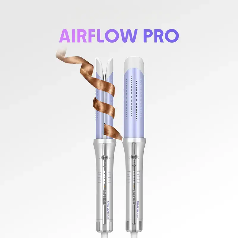 Effortless Auto-Rotating Airflow Curler & Straightener