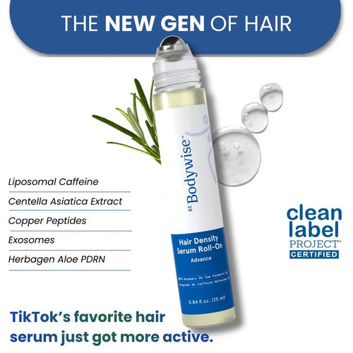 Hair Density Roll-On Serum - Advanced Scalp Actives For Fuller-Looking Hair