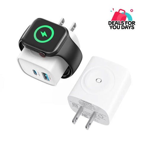 3-in-1 Wall Charger - One Compact Plug For All Your Essentials