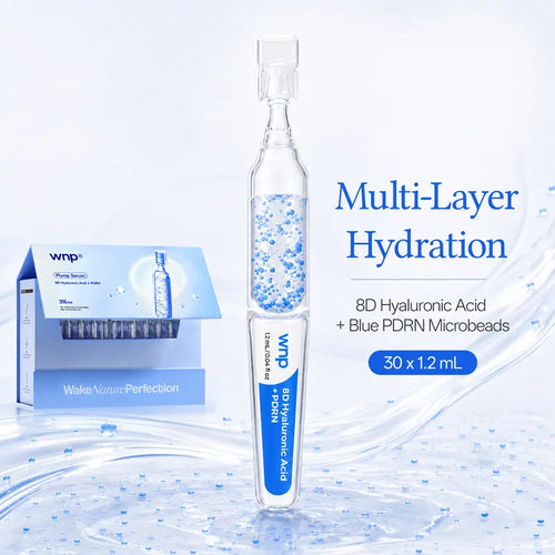 Plumping Serum - 8D Hyaluronic Acid + PDRN Blue Beads For Deep Hydration & Glass Skin Glow