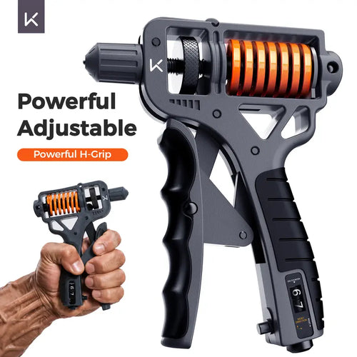 Adjustable Grip Strengthener – 10–360 LB Resistance for Stronger Hands & Forearms