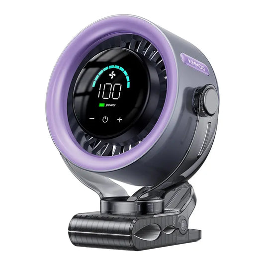 Portable Clip Fan - Turbo Airflow For Instant Personal Cooling