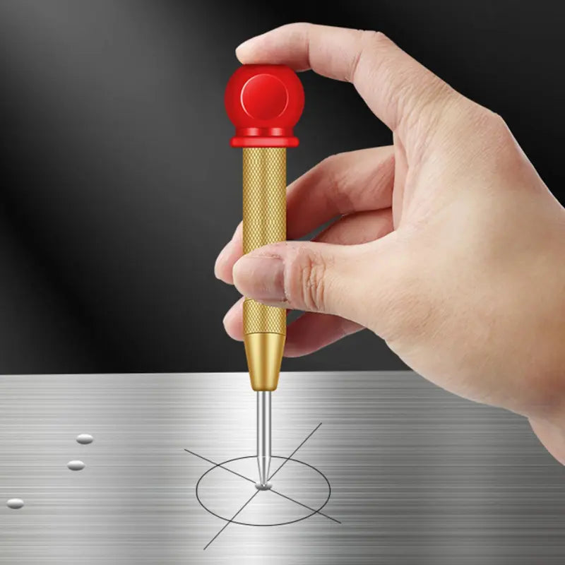Automatic Center Punch – One-Press Marking For Precise Drilling